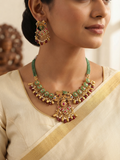 Traditional Kundan Meenakari Necklace Set
