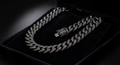 Unisex Black Cartier Inspired Chain