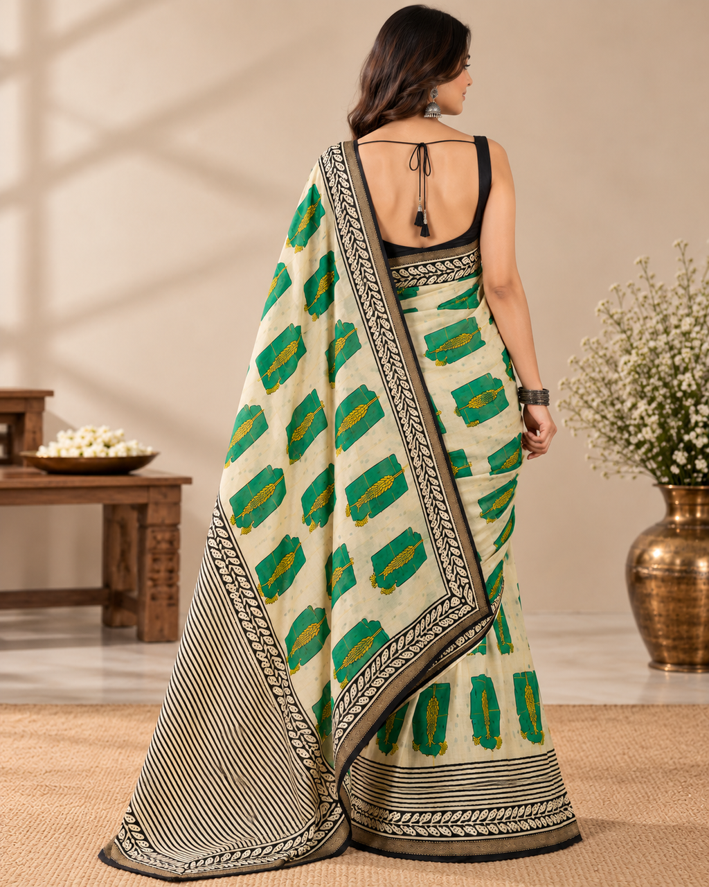 Maheshwari Silk Saree