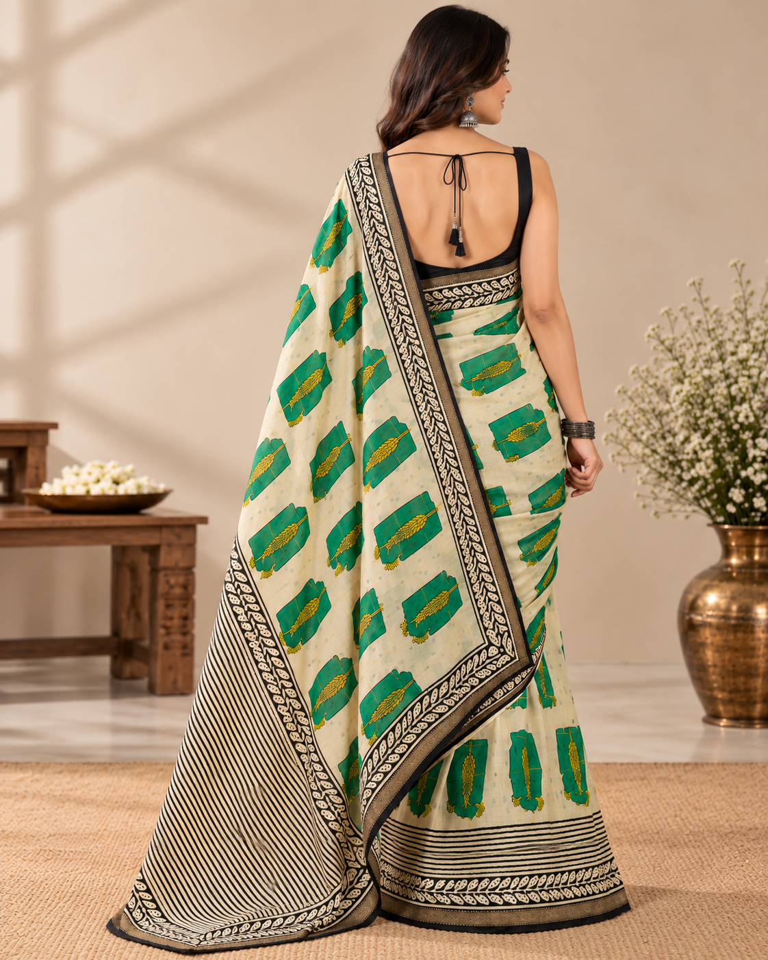 Maheshwari Silk Saree