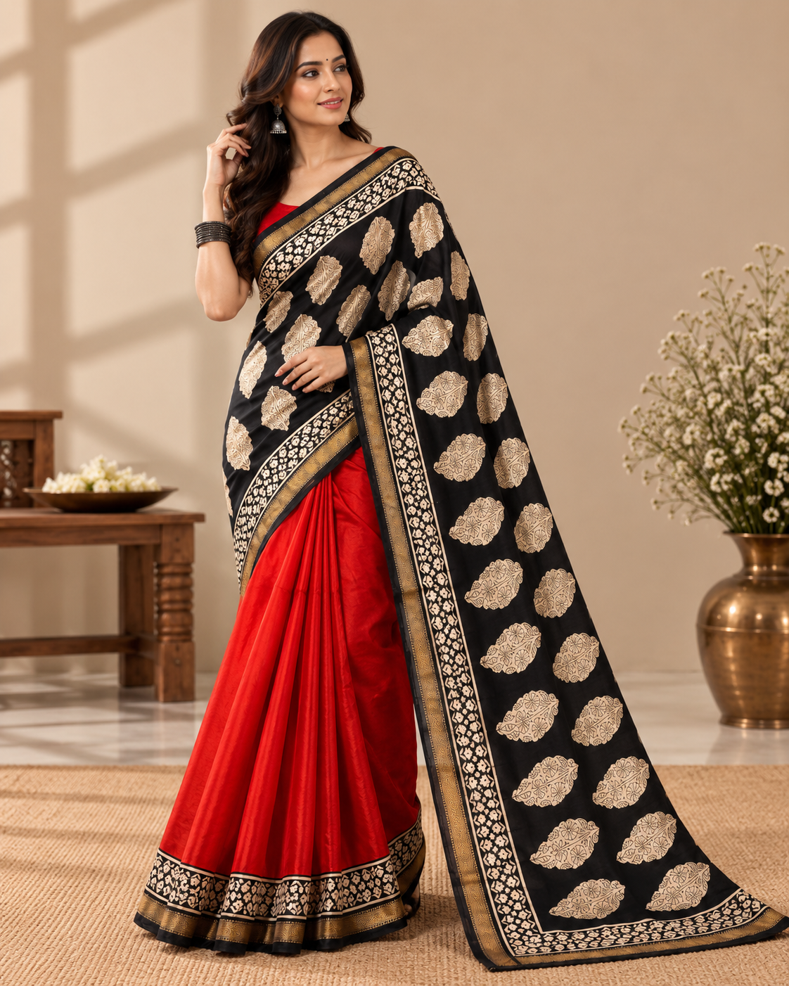 Maheshwari Silk Saree