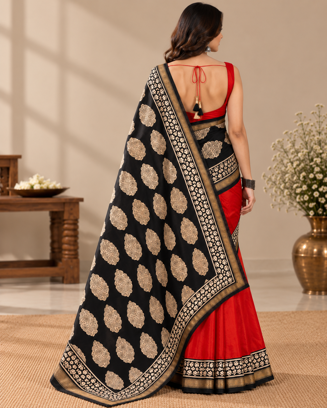 Maheshwari Silk Saree