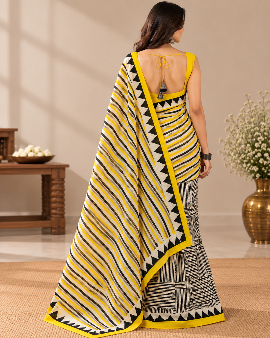 Maheshwari Silk Saree