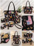 Chicken Print Handbag Combo Set