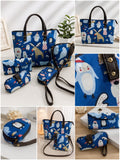 Cute Printed Handbag Combo Set