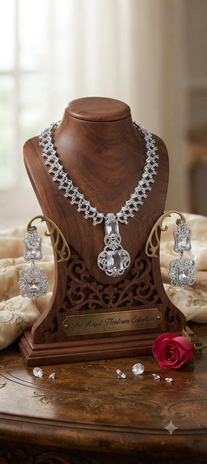 Luxury Crystal Necklace Set