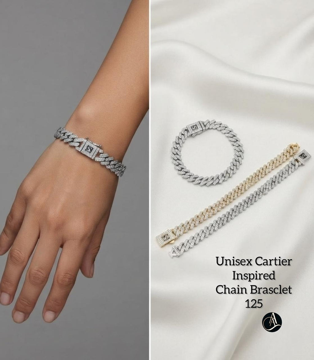 Luxury Unisex Cuban Chain Bracelet