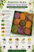 Handcrafted Herbal Soap Positive Aura Protection Soap